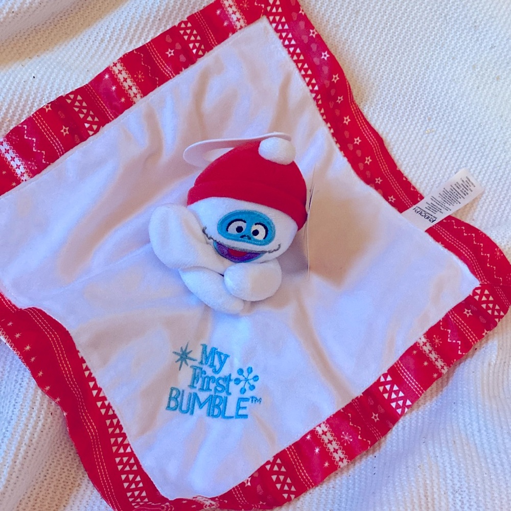 Rudolph baby blanket
